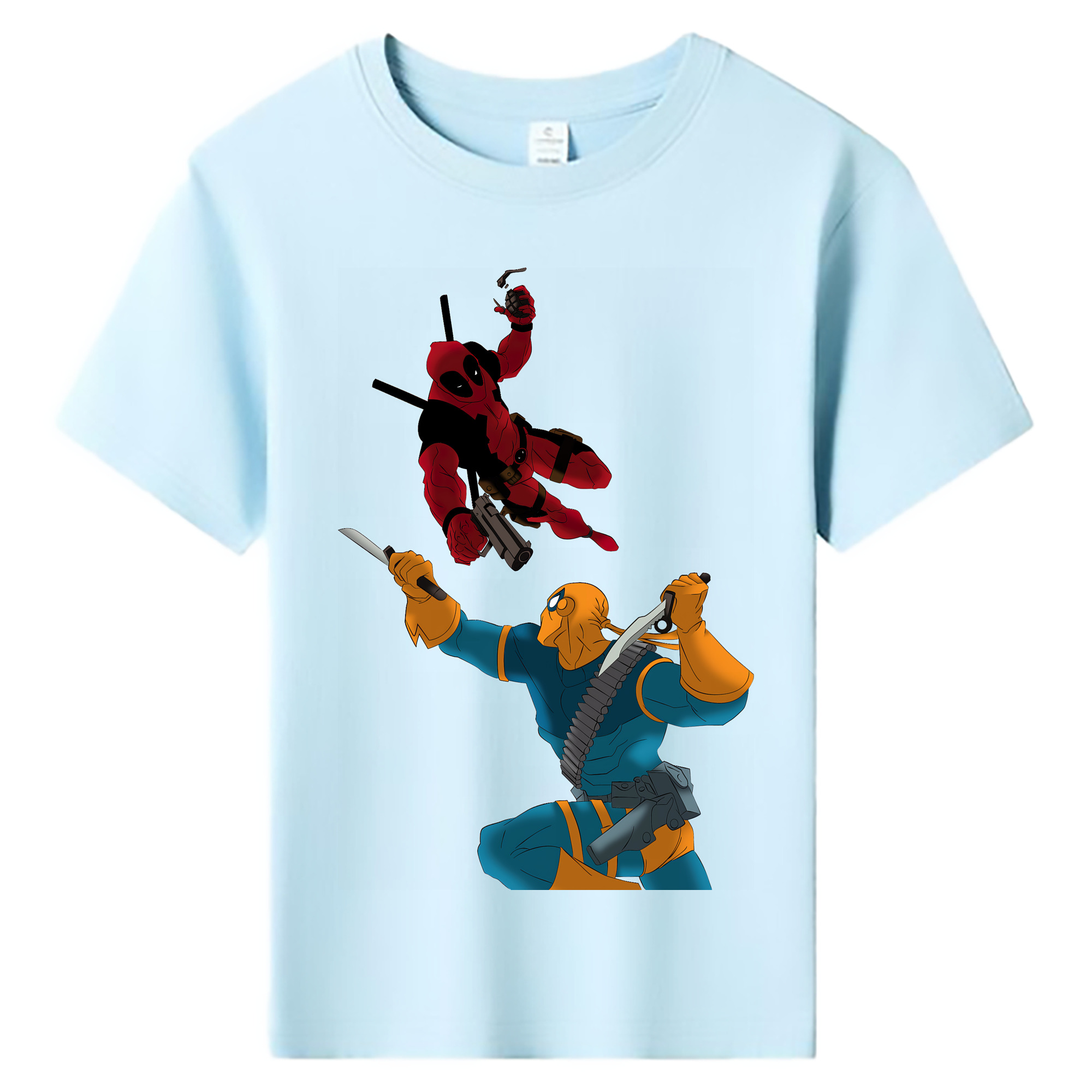 （画像用） Deadpool デッドプール 綿100％キッズTシャツ（フロントプリント）